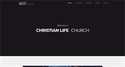 Desktop Screenshot of christianlifechurch.org